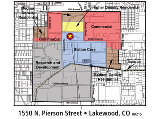 




1550 N. Pierson Street • Lakewood, CO 80215
 