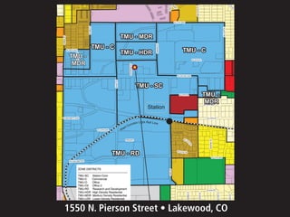 




1550 N. Pierson Street • Lakewood, CO
 