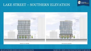 LAKE STREET – SOUTHERN ELEVATION
 
