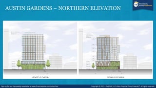 AUSTIN GARDENS – NORTHERN ELEVATION
 