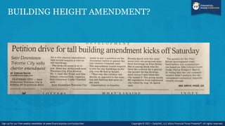 BUILDING HEIGHT AMENDMENT?
 