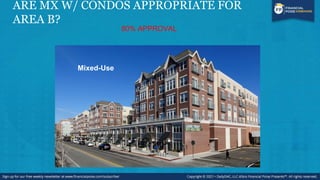 ARE MX W/ CONDOS APPROPRIATE FOR
AREA B?
Mixed-Use
80% APPROVAL
 