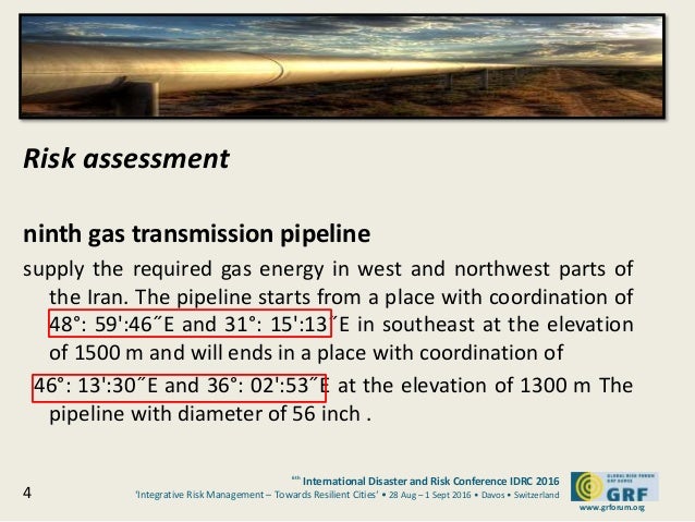 Natural Gas Pipeline Risk Assessment Natural Gas Pipeline Risk Assessment