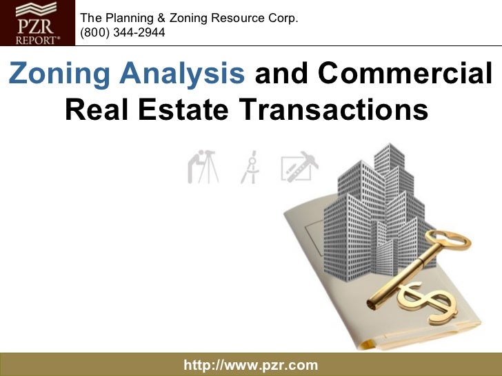 Zoning Analysis and Commercial Real Estate Transactions