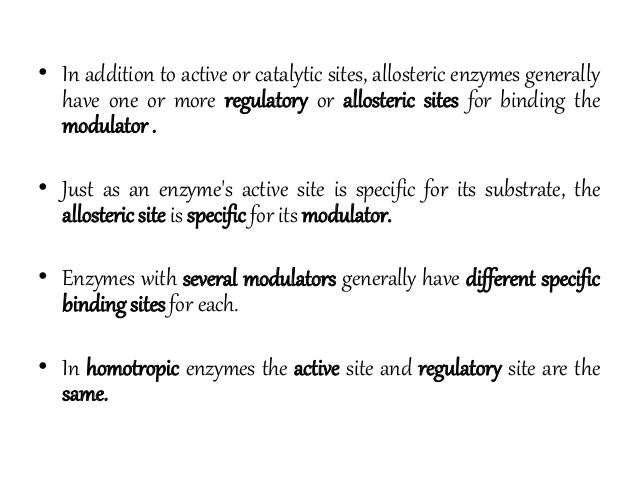 allosteric inhibition