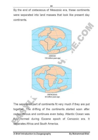 Zoogeography full syllabus