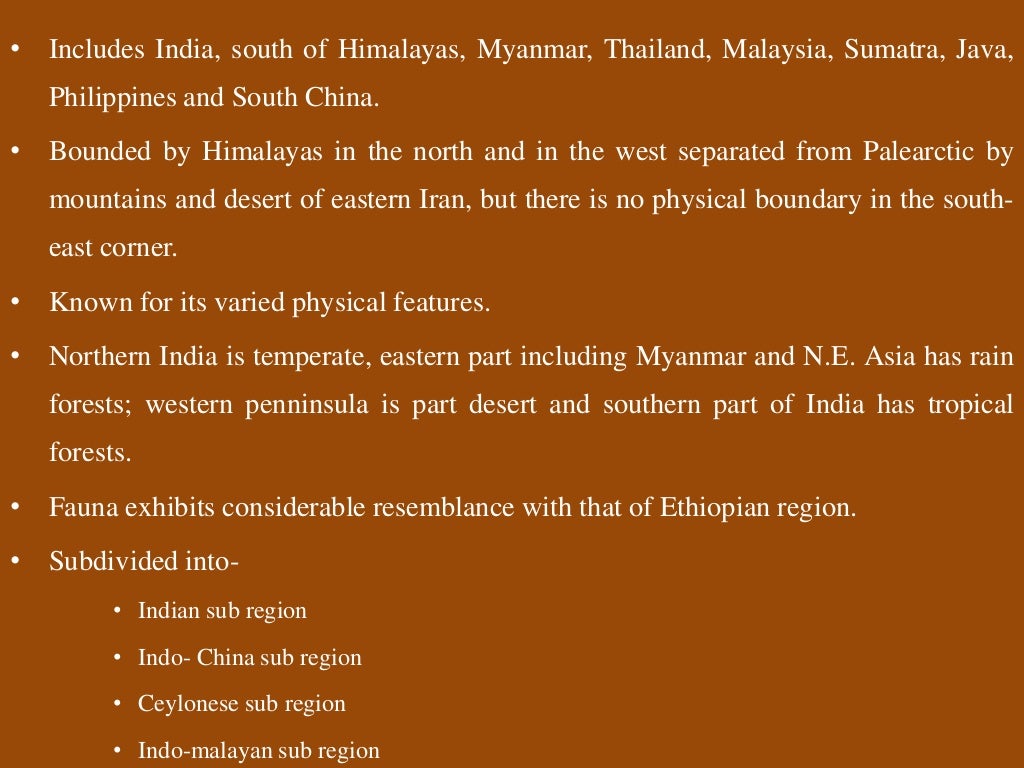 Zoogeography and factors affecting animal distribution