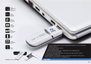 Still struggling with a wired dial-up connection? 
Kiss away your internet blues with ZOOOK's 
9V]LY*VUULJ[ . :) Z[PJR ;OL . 
lets you catch live TV, streaming videos and 
TZPJ VU [OL UL[ ,UQV` . JVUULJ[P]P[` PU [OL 
palm of your hand, anytime anywhere. Just switch 
on your computer or tablet plug your stick and 
you’re connected.But hey, this ZOOOK Rover 
Connect can do more for you, the 3.75G+ also 
OHZHTPJYV:+JHYKZSV[[VSL[`VZ[VYL`VYÄSLZ 
for use on the go! 
Zoook's phonetastic function also enables you to 
make calls via PC. 
The Future has Landed ! Rover-Connect now.! 
3G Modem 
81 
 