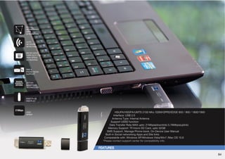 Want more than just a standard browsing 
experience? ZOOOK's Rover-Connect 3.75G21+ 
:) 4VKLT XLUJOLZ `VY ZWLLK[OPYZ[` [LJO 
needs. The 3.75G21+ lets you catch live TV, 
streaming videos and music on the net at the rate 
VM RUV[Z ,UQV` . JVUULJ[P]P[` [OL` ^H` P[ PZ 
supposed to be @ Blazing full-throttle speed of 
21Mbps . 
3G Modem 
The Next-Generation technology is here, Now! 
83 
 