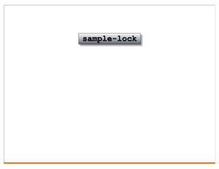 sample-lock
 