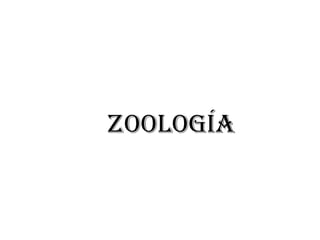 ZOOLOGÍA 