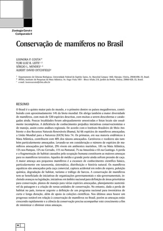 88
ZoologiaGerale
Comparada II
 