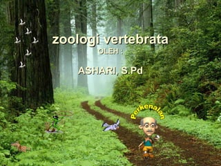 zoologi vertebrata
       OLEH :

   ASHARI, S.Pd
 
