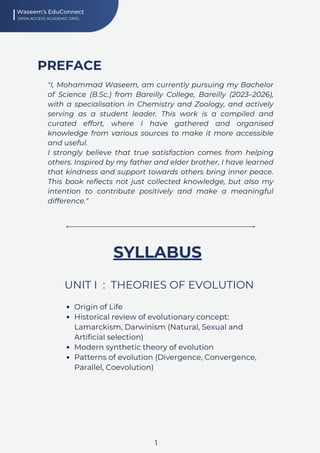 Zoology For B.Sc. Students Semester VI: Paper 1 ZOOLOGY BOOK BSC 6TH ...