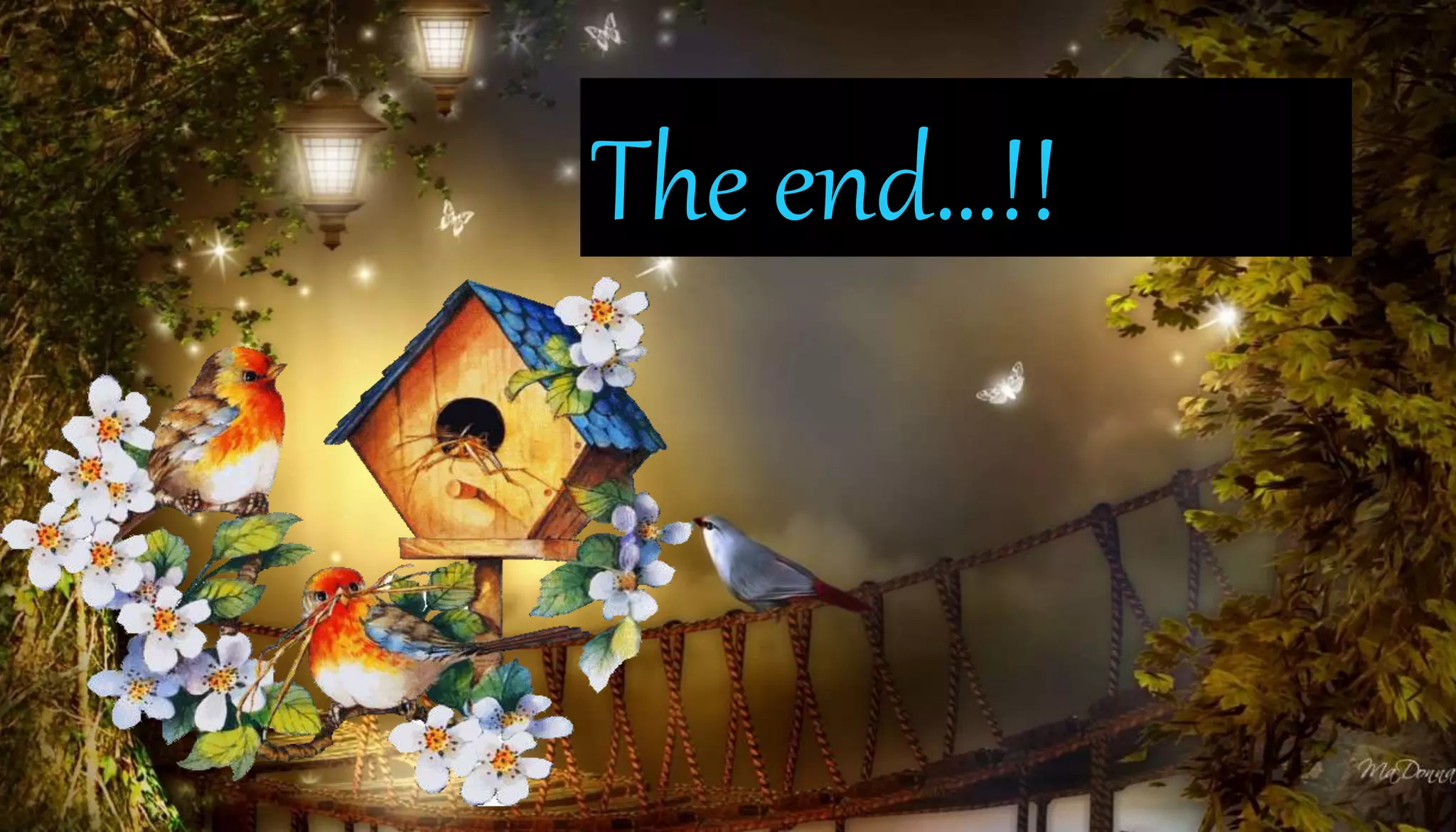 The end…!!
 
