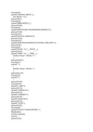 Zoo management  adri jovin
