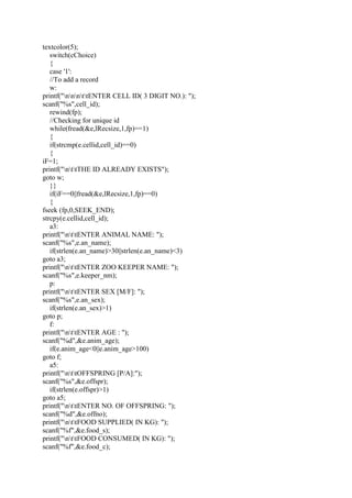 Zoo management  adri jovin