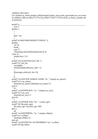 Zoo management  adri jovin