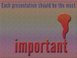 ZOOMa rules of graphic presentations