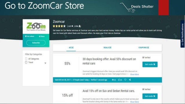 zoomcar coupon code first user