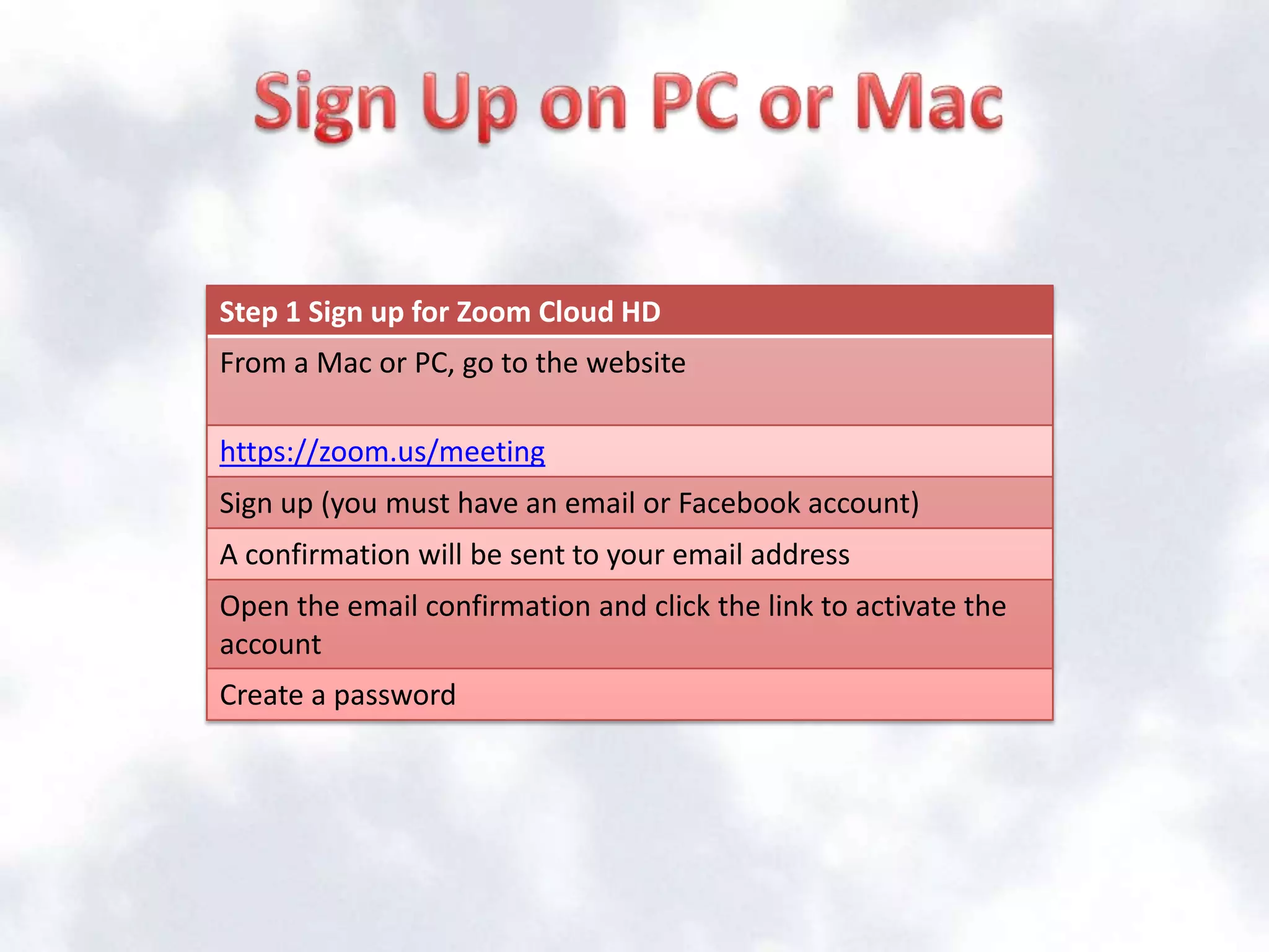 Zoom Cloud PPT zoom-cloud-ppt