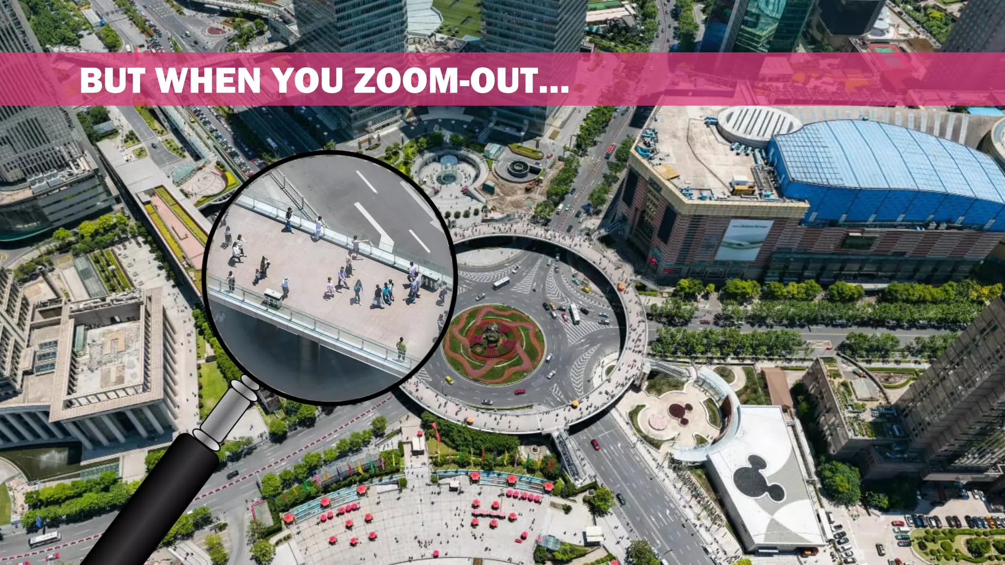 BUT WHEN YOU ZOOM-OUT…
 