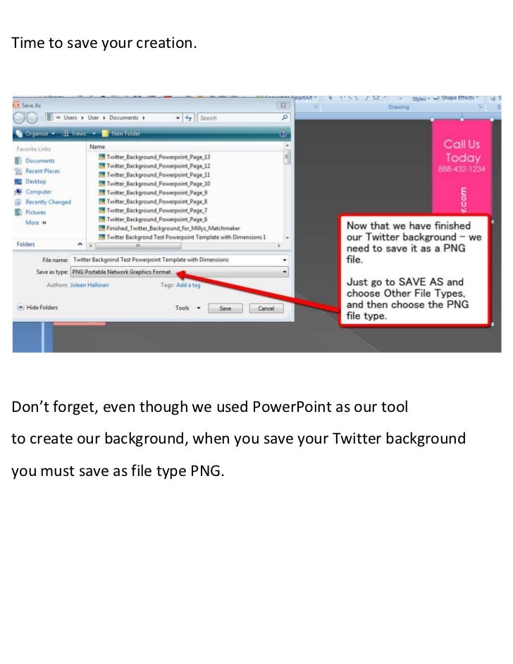 zoomit twitter custom background using powerpoint