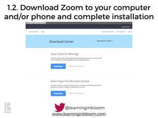 Virtual Meetings Using Zoom Instructions.pdf How to Use Zoom for Virtual Meetings and Webinars | PDF