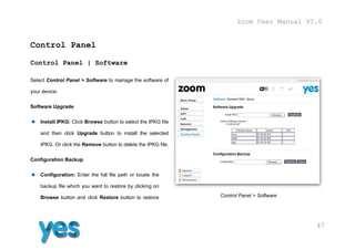 Zoom user manual