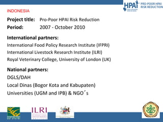 Zoonoses and food safety related activities in APHCA member states