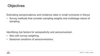 Longitudinal study of small ruminant zoonoses in Tana River, Kenya