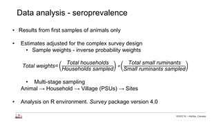 Longitudinal study of small ruminant zoonoses in Tana River, Kenya