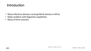 Longitudinal study of small ruminant zoonoses in Tana River, Kenya