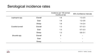 Longitudinal study of small ruminant zoonoses in Tana River, Kenya