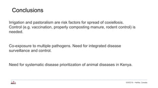 Longitudinal study of small ruminant zoonoses in Tana River, Kenya