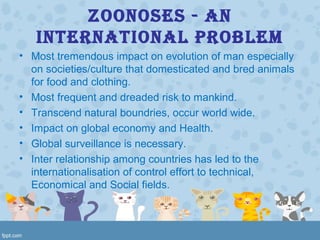 Zoonosis history and bacterial zoonotic diseases
