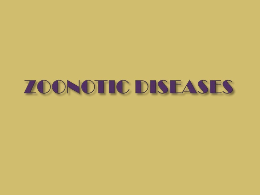 Zoonotic diseases