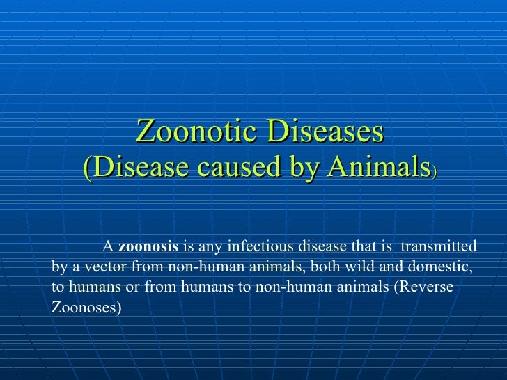 Zoonotic Diseases By Imran