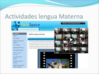 Actividades lengua Materna

 