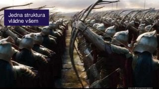 source: lordoftheringsarmies.blogspot.cz/
Jedna struktura
vládne všem
 