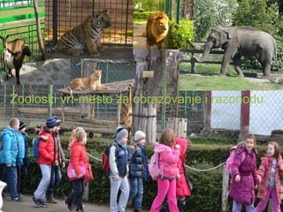 Zooloski vrt-mesto za obrazovanje i razonodu
 