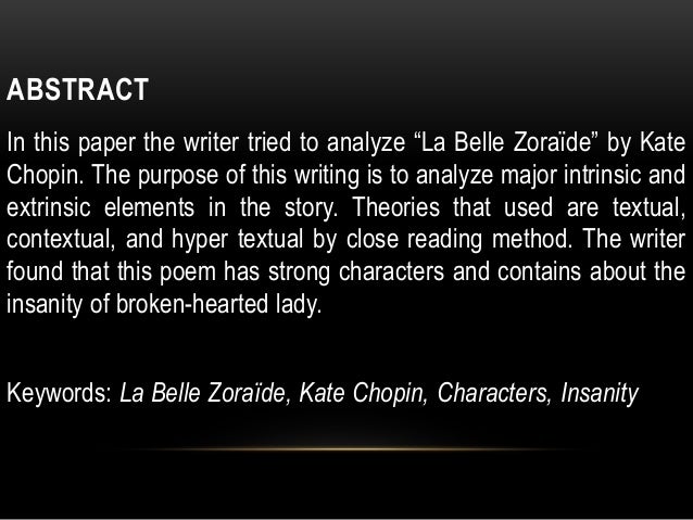 La belle zoraïde pdf image