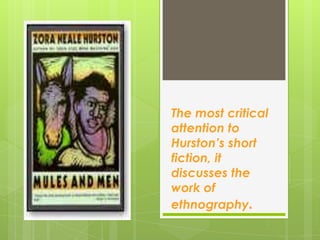 Zora Neale Hurston Power Point | PPT
