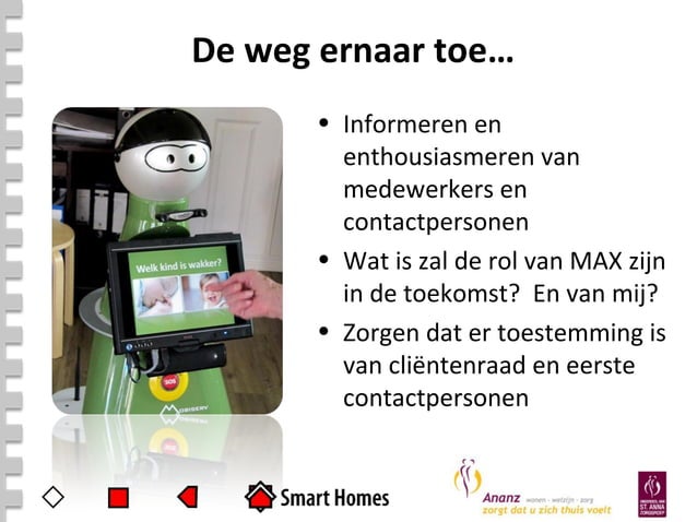 "Robotmaatjes op een pg afdeling" - Claire Huijnen en Arie Maas, Zorg