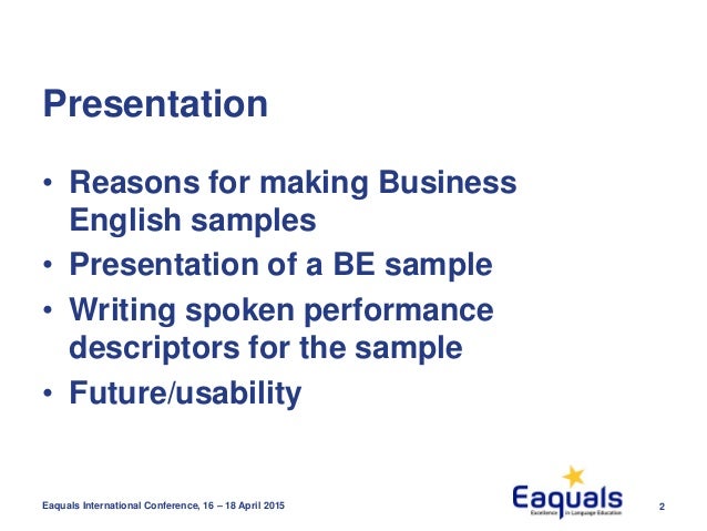 Zorica Kovacevic Business General English Cefr Speaking Samples