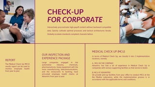 CHECK-UP
FOR CORPORATE
 