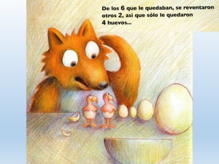 ¡Vaya apetito tiene el zorrito!