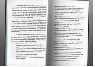 dificuldade de aprendizagem