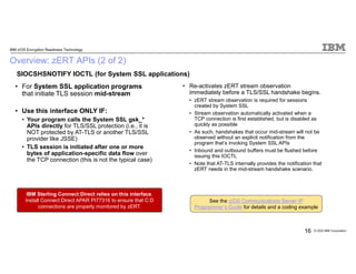 IBM z/OS Communications Server z/OS Encryption Readiness Technology ...