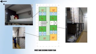 FIRST AND SECOND FLOOR PLAN
N
 